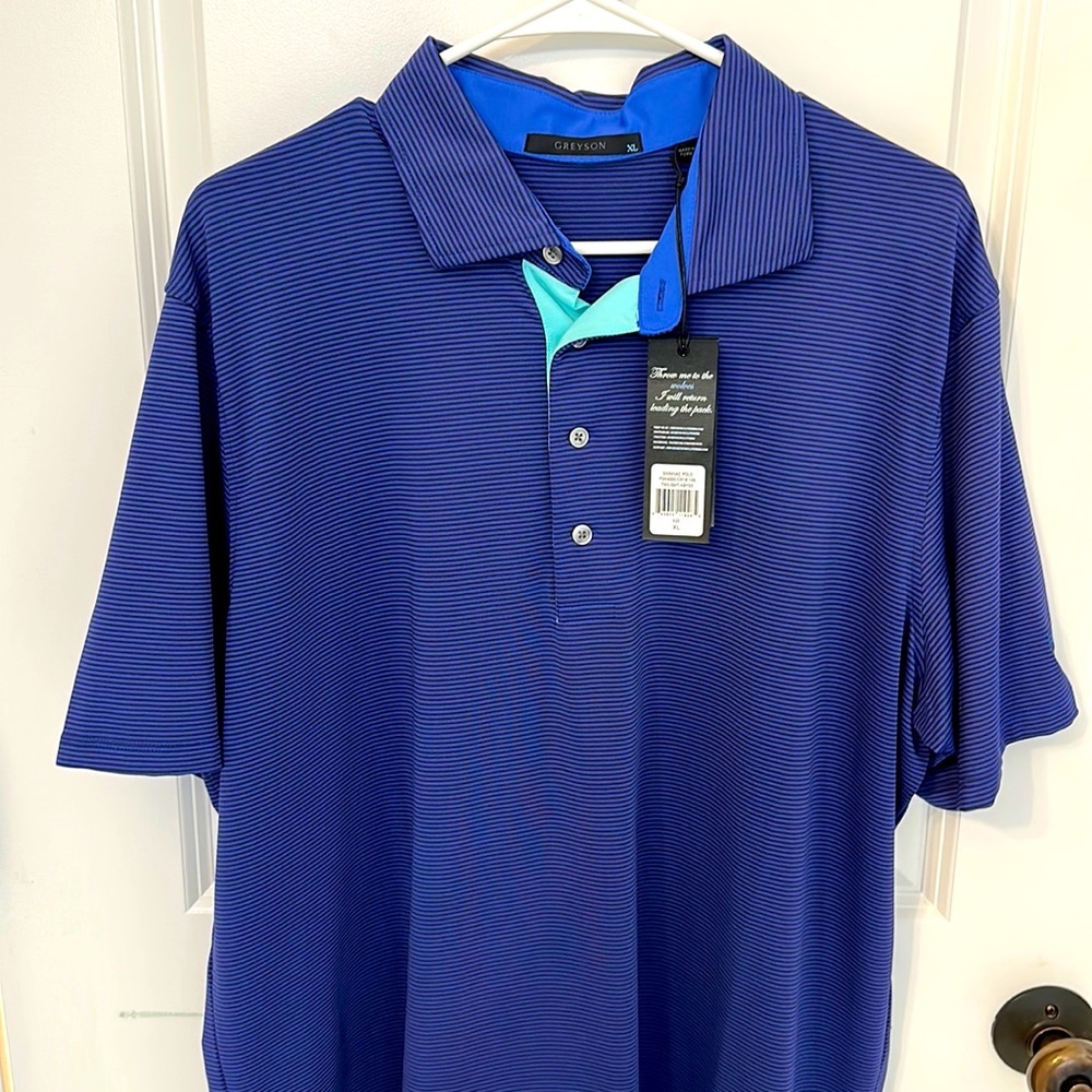 Greyson XL golf shirt brand new